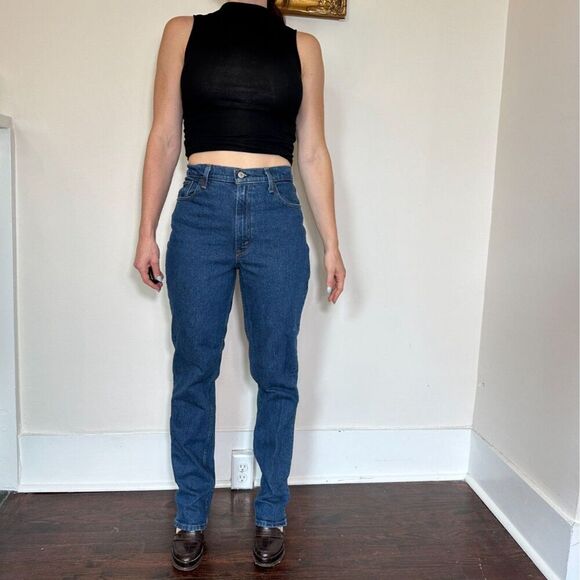 Abercrombie and Fitch The 90's Straight Ultra High Rise Jean Size 4L - Picture 4 of 8